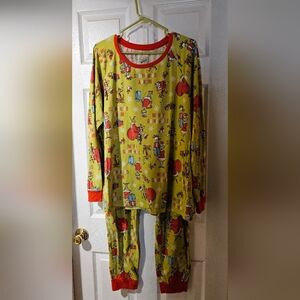 Merry Grinchmas Pajamas - Green and Red